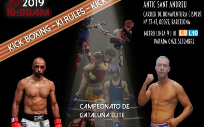 CAMPEONATOS DE CATALUÑA DE KICK BOXING Y K1