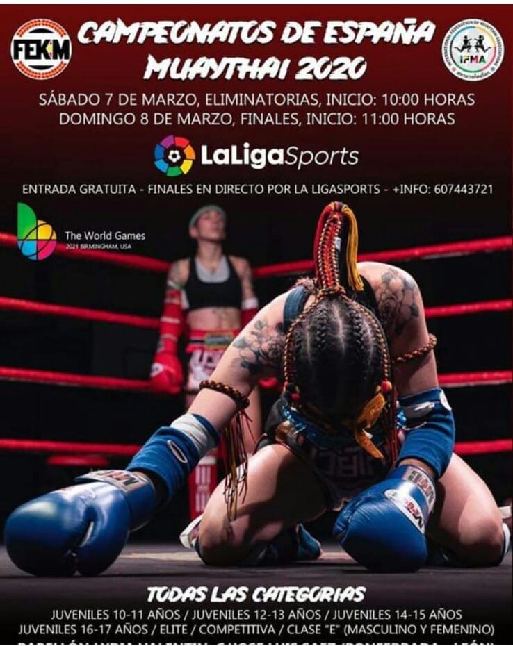 Campeonatos de España Muay thai 2020 Campeonatos de España Muay thai 2020