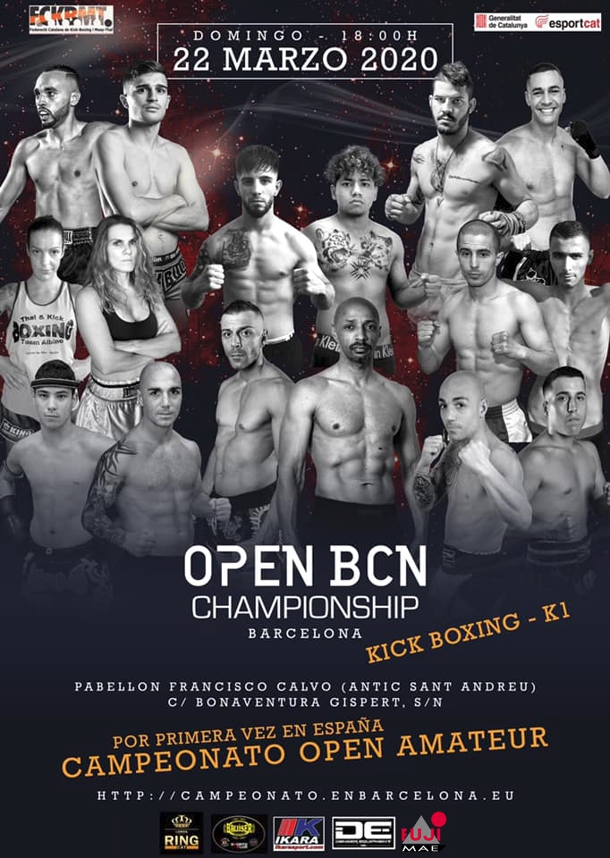Open_BCN_k1 kickboxing fckbmt 2020