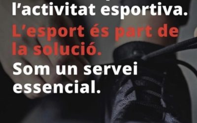 Recollida signatures manifest perquè l’esport sigui servei essencial