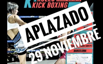 XXIX Edició Campionat Catalunya Kick-Boxing/K1 2020