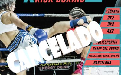 Cancelada la  XXIX Edició Campionat Catalunya Kick-Boxing/K1 2020